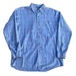 VTG 90s Par Four Sportswear Shirt Men's Size Large Tall Long Sleeve Button Down